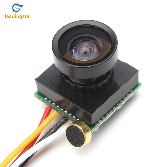 Camera Góc Rộng 600TVL 1 / 4 1.8mm CMOS FPV Xoay 170 Độ PAL / NTSC 3.7-5V Cho Máy Bay Điều Khiển