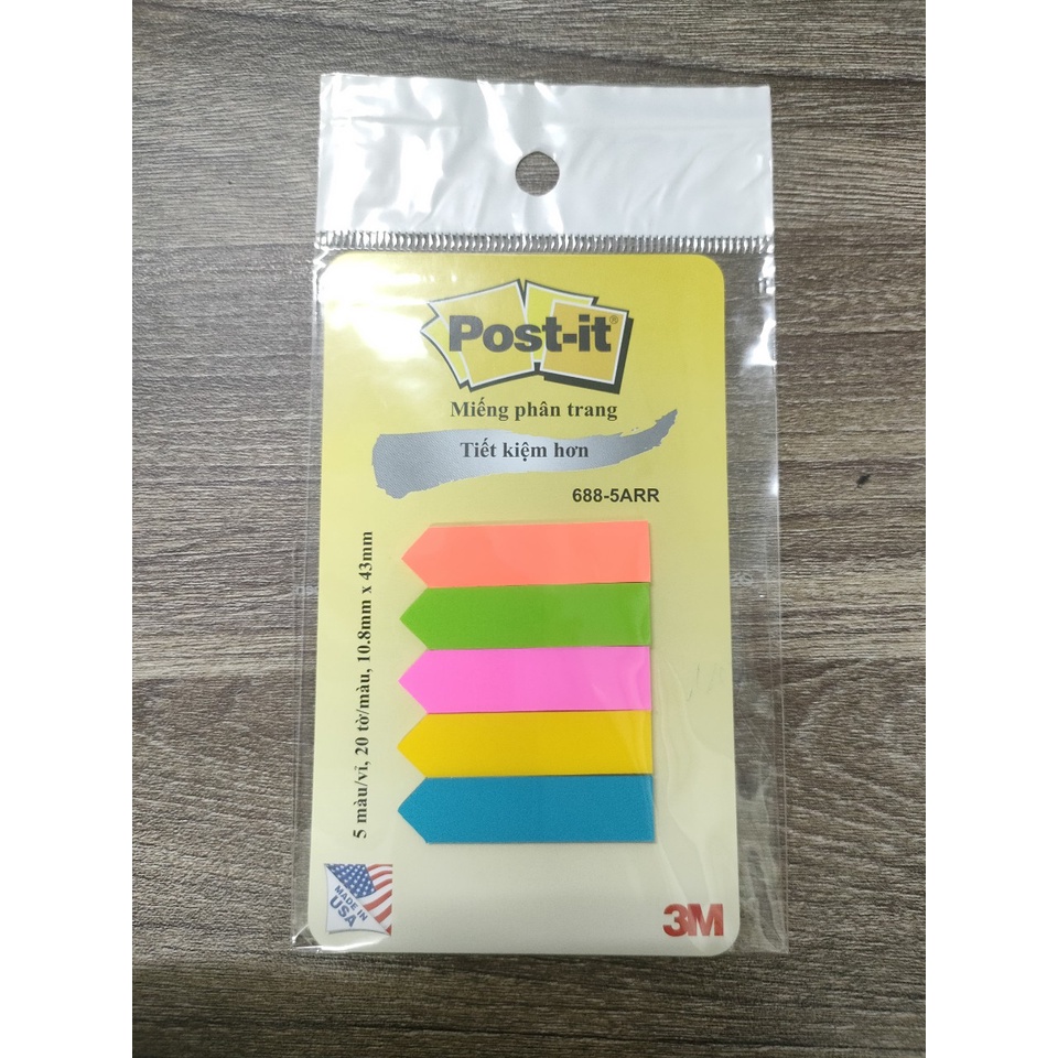 Note Phân Trang Post-it / Ghi Chú - 688-5ARR