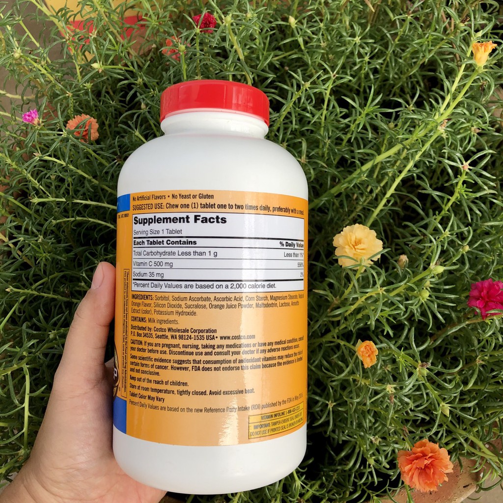 ❤️ [Quận 3] Viên Ngậm Kirkland C 500mg 500 Viên Mỹ Hương Vị Cam [Date 2024] | BigBuy360 - bigbuy360.vn