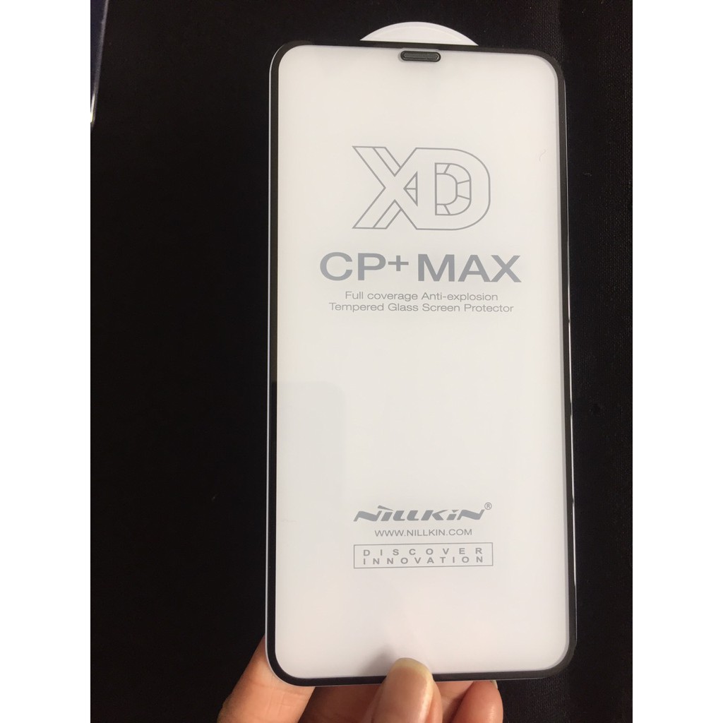 [Iphone Xs Max, 11 Pro Max] Kính Nillkin XD CP + MAX_cường lực full màn hình cao cấp