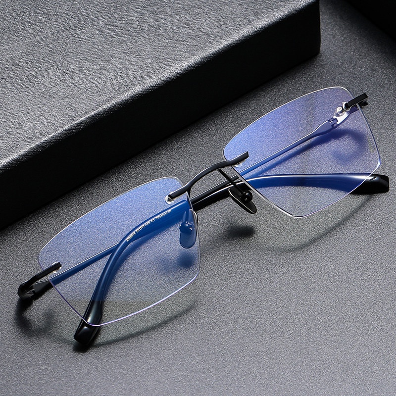 Mắt Kính Siêu Mỏng Bằng Titan Không Viền D.i.t.a DLX80818