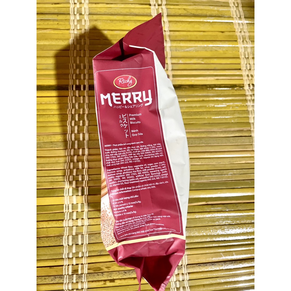 Bánh Richy Merry x2 lượng sữa bịch 192g TASTE OF JAPAN