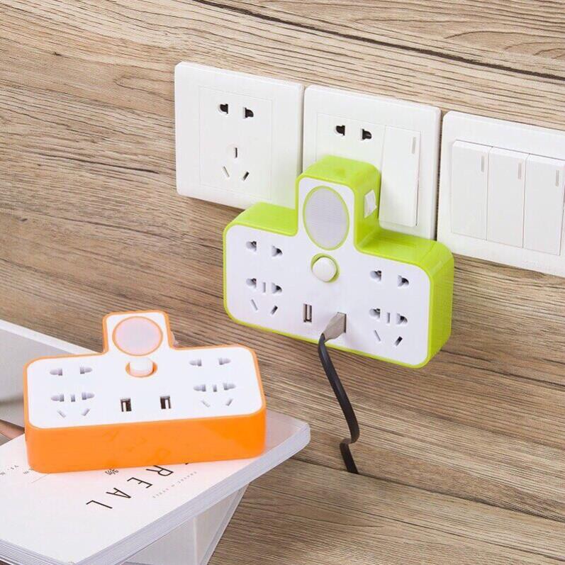 Ổ ĐIỆN CHIA CÓ ĐÈN LED VÀ SẠC ĐIỆN THOẠI CỔNG USB