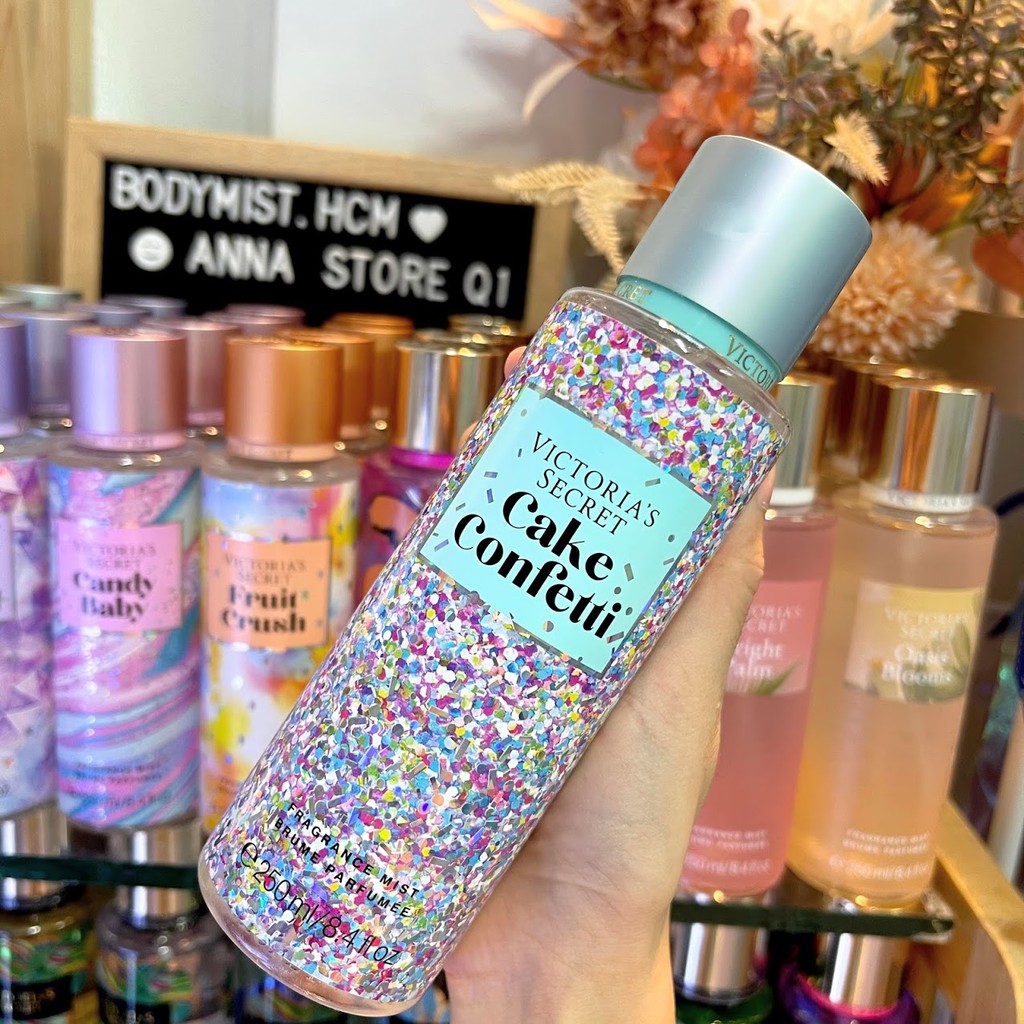 Bộ sưu tập dòng Kẹo Ngọt - Xịt thơm Victoria Secret Sugar High / Candy Baby / Cake Confetti / Fruit Crush | BigBuy360 - bigbuy360.vn