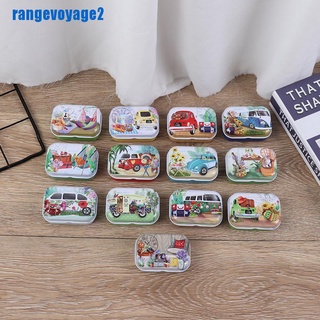 (Range2) Hộp Thiếc Mini Cho Trang Sức / Nắp Lật
