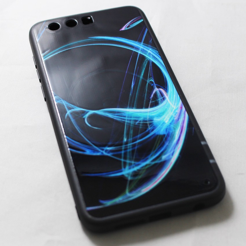 Ốp Honor 9 nhựa cứng viền dẻo Abstract 3D (Mẫu 3)