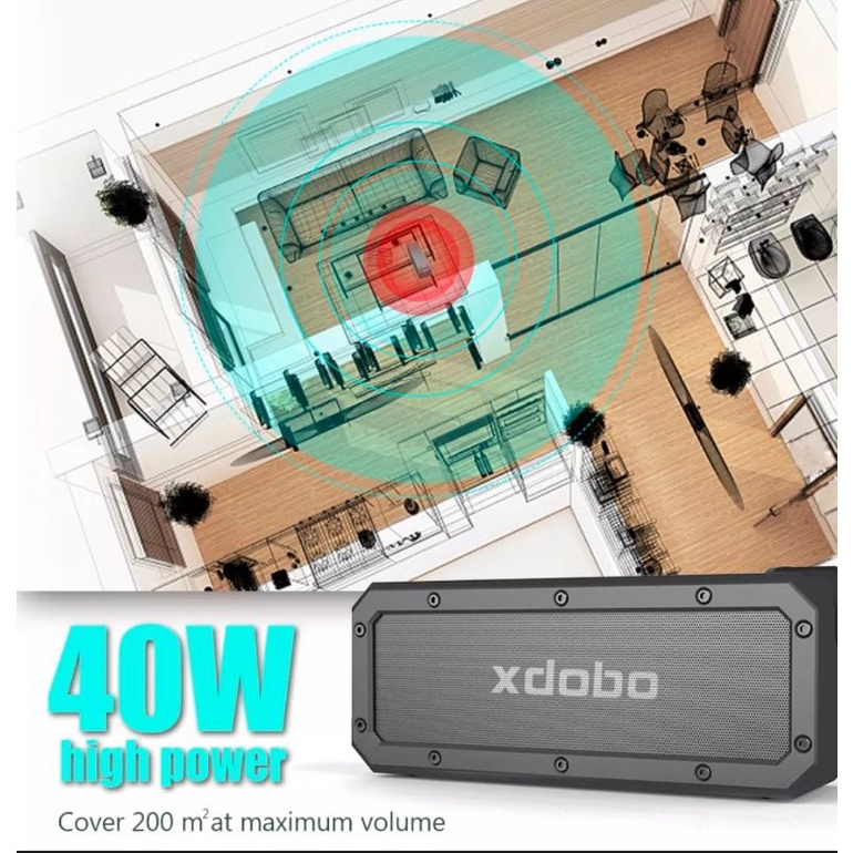 Loa không dây Bluetooth X3 Pro 40W