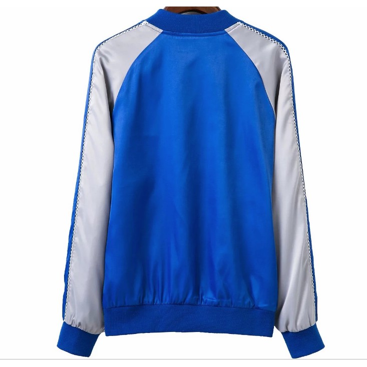 Áo bomber thêu, áo khoác Bomber Thêu họa tiết