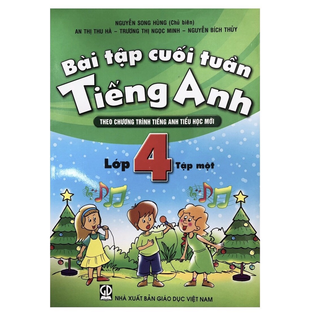 Sách - Bài tập cuối tuần Tiếng Anh lớp 4 tập 1