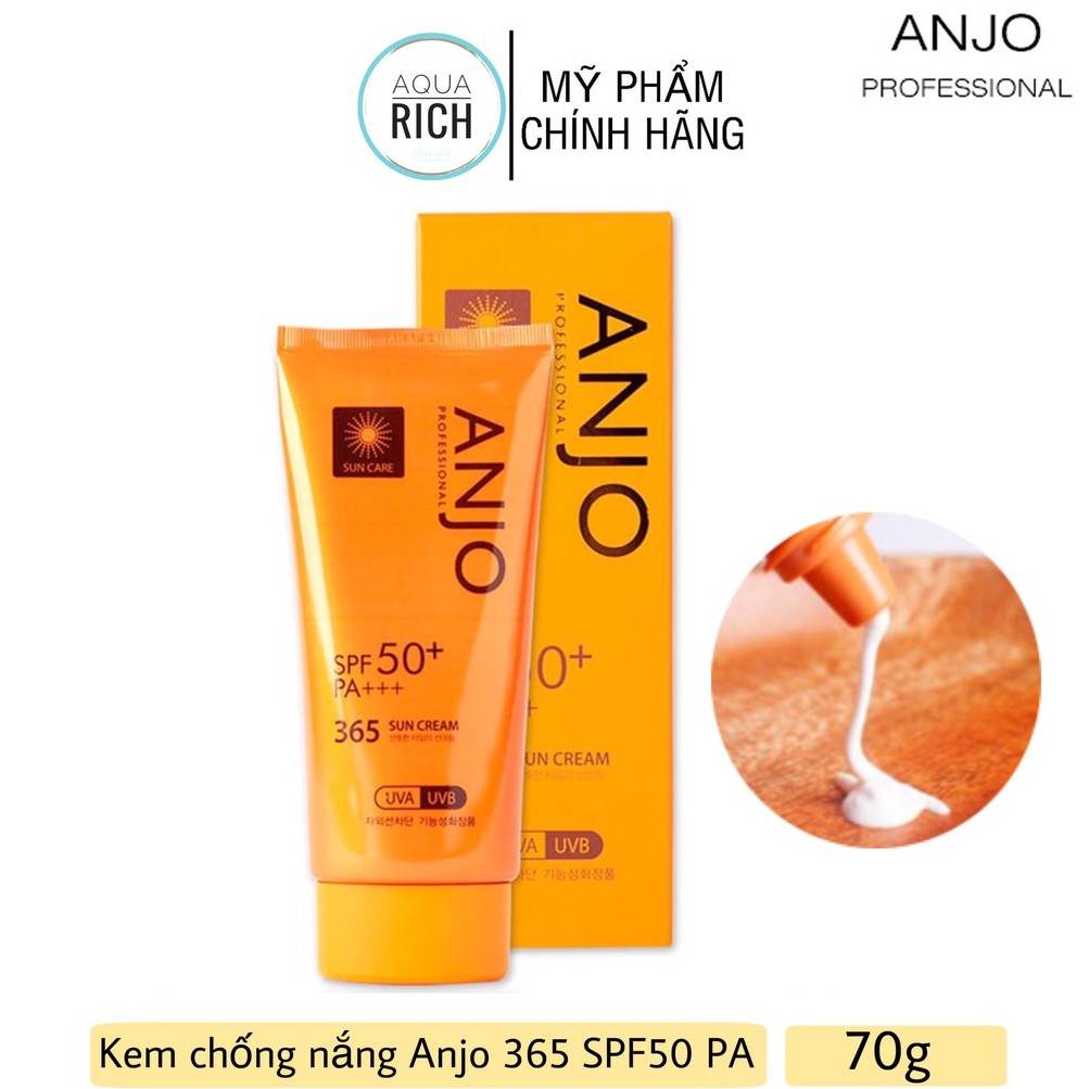 Kem Chống Nắng Anjo Professional SPF 50+ PA+++ 365 Sun Cream