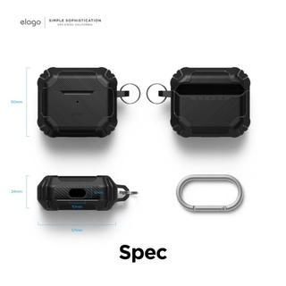 Ốp Bảo Vệ AirPods 3 Elago Solid Armor