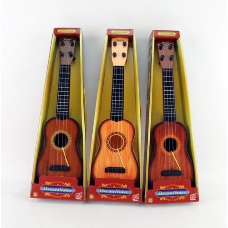 Đồ Chơi Đàn Ukulele Cổ Điển Và Màu Sắc Dành Cho Bé