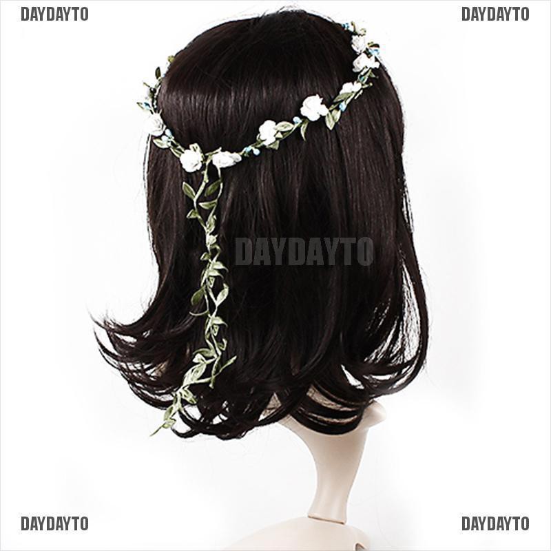 Vòng Hoa Đội Đầu Phong Cách Boho Cho Nữ
