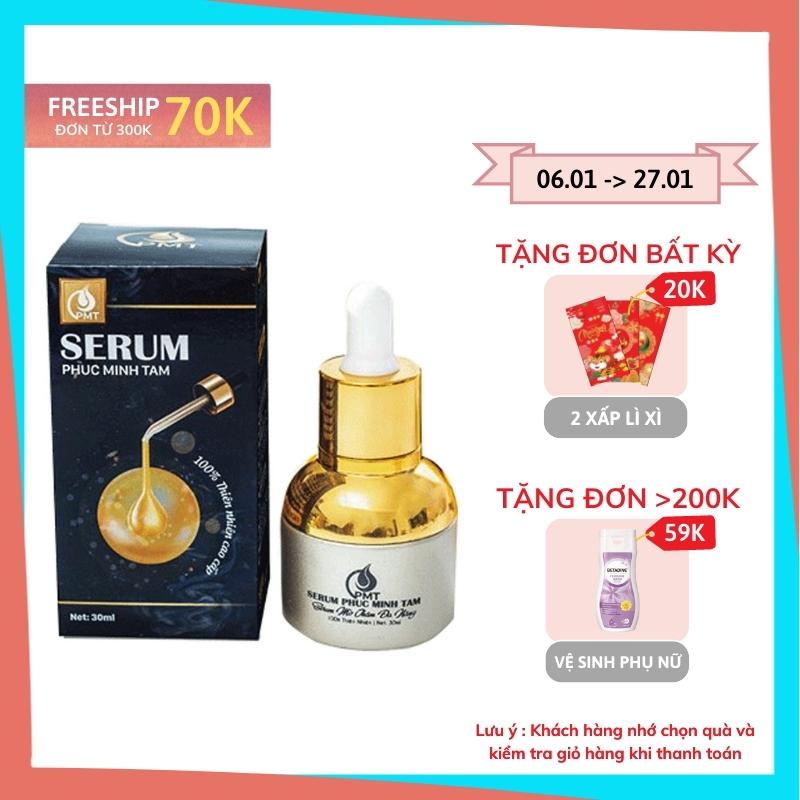 Serum Mờ Thâm Quầng Mắt Sẹo Mụn Đầu Gối Nách Môi PHÚC MINH TÂM MTPMTCL09 Dưỡng Ẩm Bổ Sung Dưỡng Chất Làm Mờ Thâm