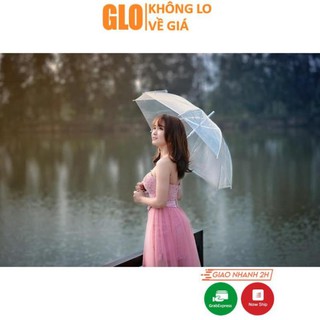 Dù đi mưa trong suốt độc đáo glomart