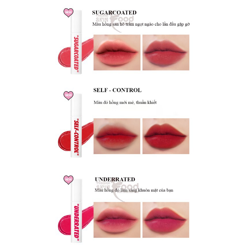 [G02] [ MÀU 03-15] Son Kem Siêu Lì, Chống Trôi CandyLab Creampop The Velvet Lip Color 4.5g S002