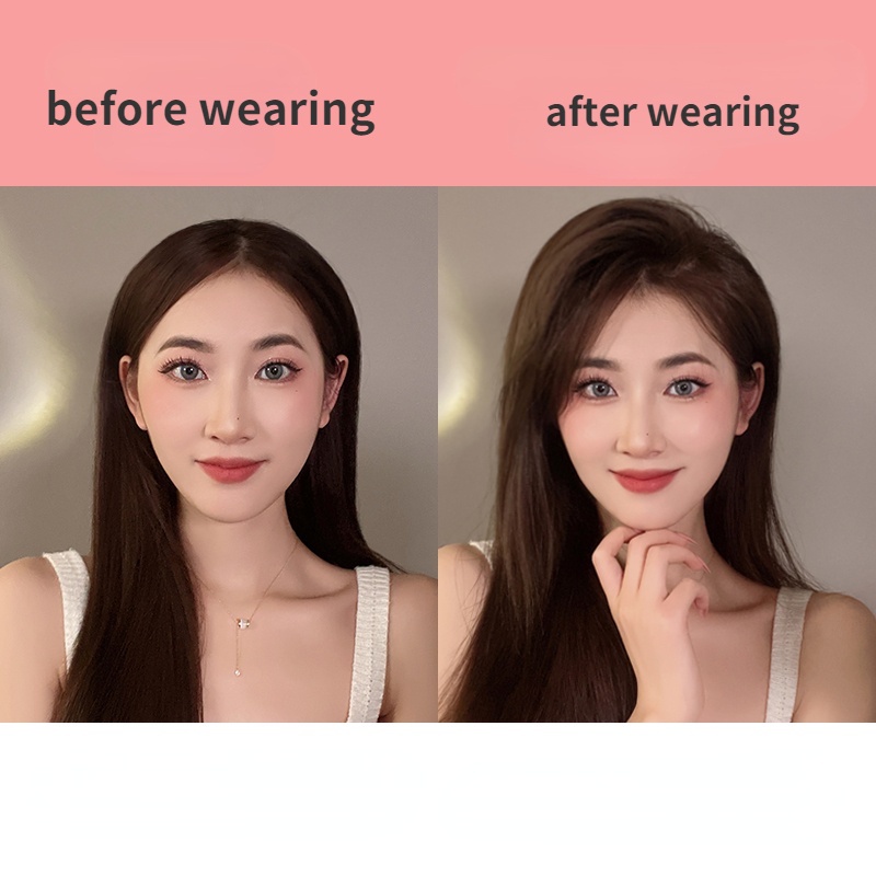 Bộ Tóc Giả Ngắn Bồng Bềnh Thời Trang Hàn Quốc Dành Cho Nữ