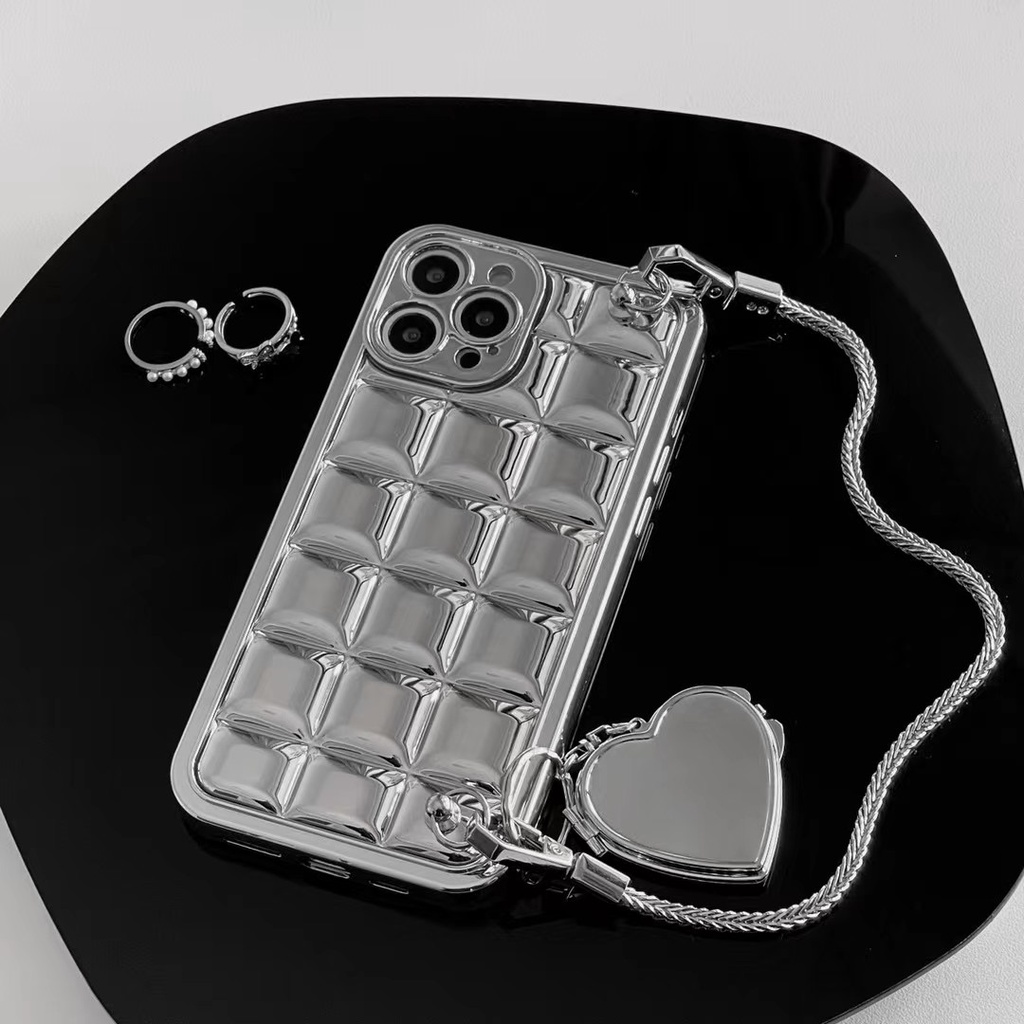 Ốp Điện Thoại Mặt Gương Mạ Điện Cho iPhone 12 pro max 11 pro max X XS XR XS max 13proamx 13pro 13 14 pro max