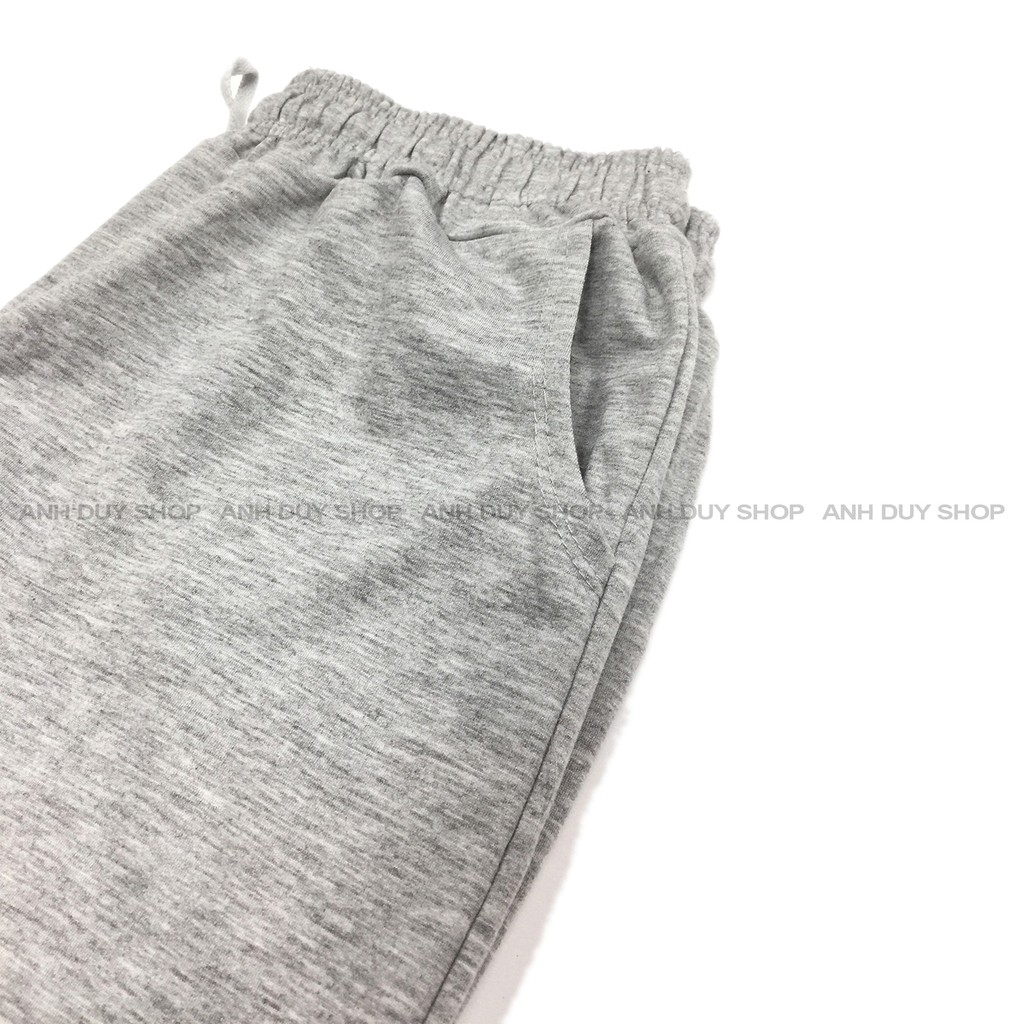 Quần Jogger Nam Nữ Trơn Basic Thun Da Cá Phong Cách Thể Thao Năng Động Cá Tính Unisex ANH DUY SHOP JGV12 | BigBuy360 - bigbuy360.vn