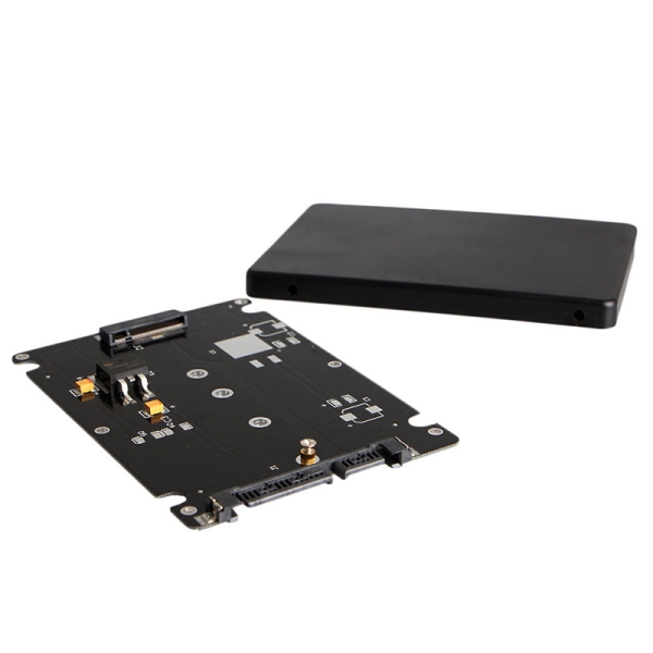 Bộ Chuyển Đổi B+M 2 M.2 Ngff Ssd Sang 2.5 Sata Cho 2230/2260/2280mm M2 Ssd