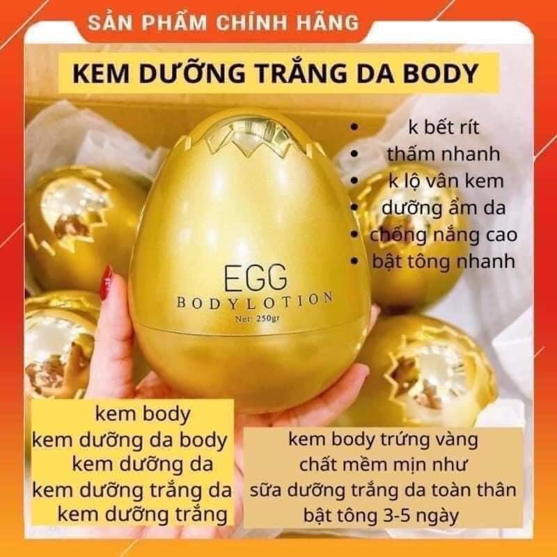 Kem dưỡng thể trứng vàng Egg Body Lotion quả 250g - CO167