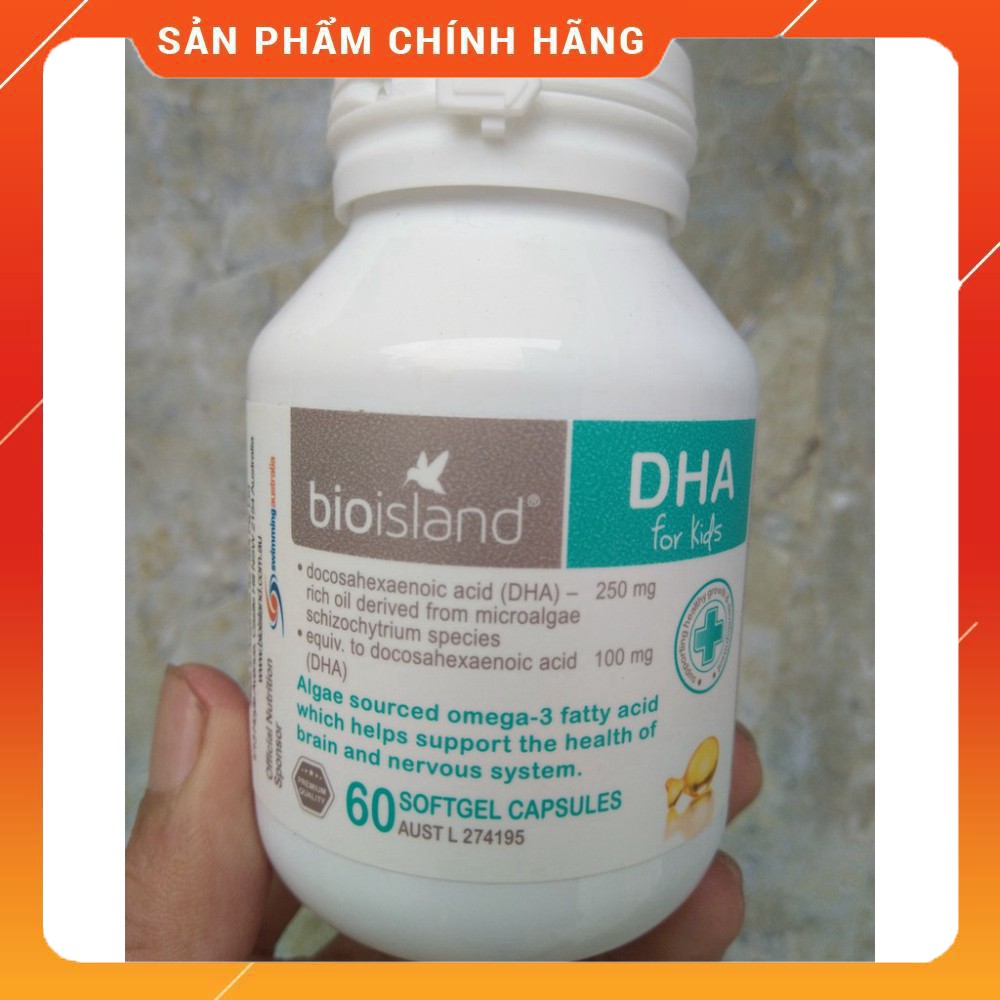 Viên Kẹo Dha cho bé của Úc biosland 60 Viên