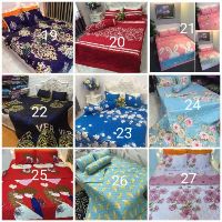 Set 5 món ga gối poly cotton Hàn Quốc