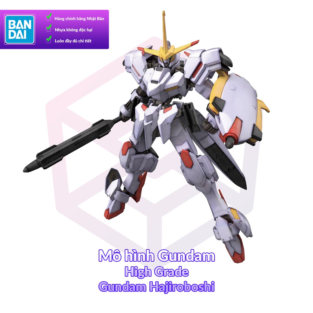Mô Hình Gundam Bandai HG 041 Gundam Hajiroboshi 1/144 Iron-Blooded Orphans