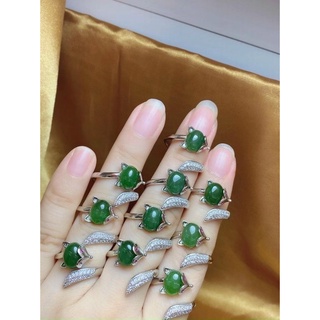 Nhẫn bích hồ ly bạc 925 freesize