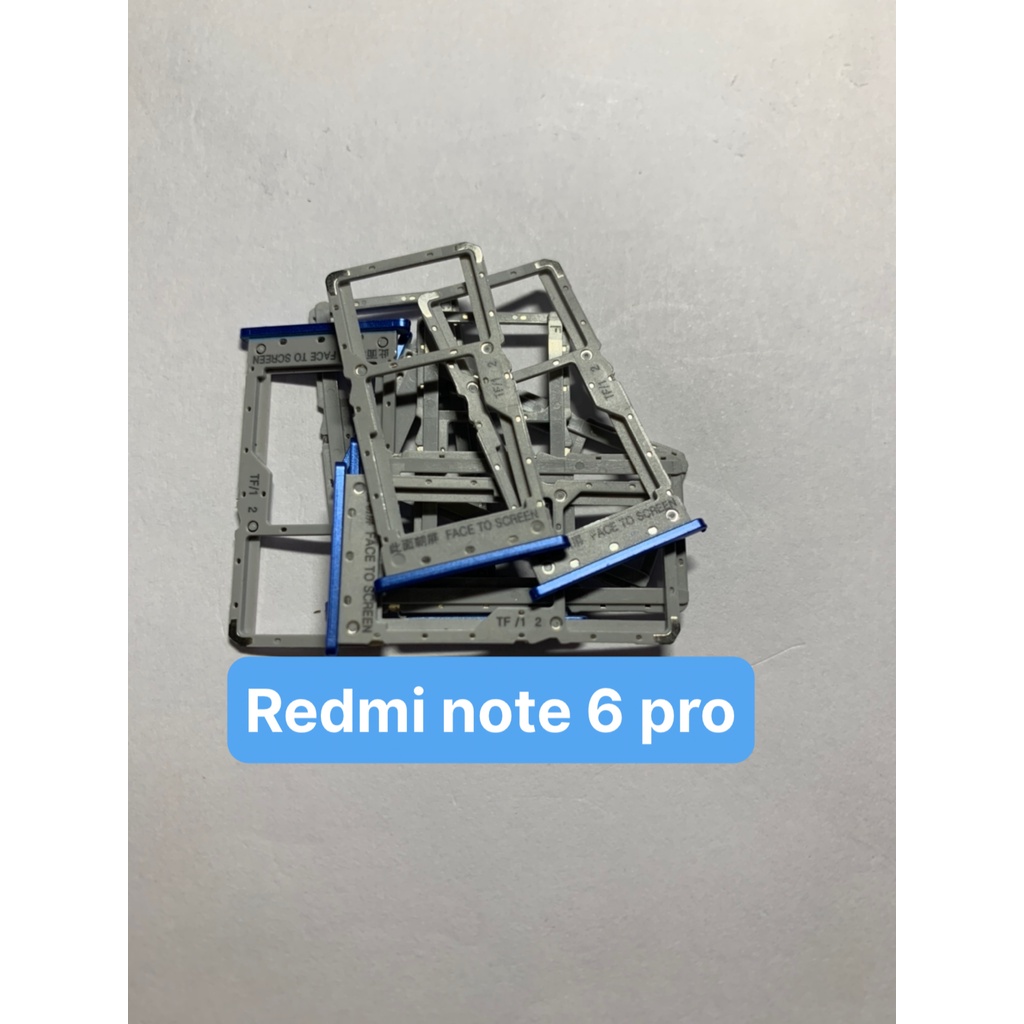 Khay sim điện thoại Xiaomi redmi note 6 pro