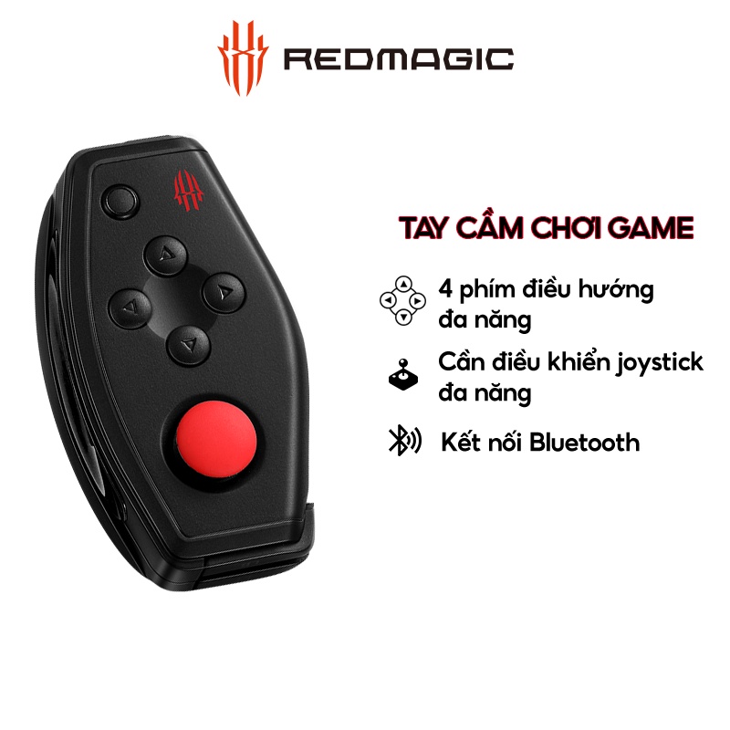 Tay Cầm Chơi Game Cho Điện Thoại Redmagic 6 - 6R - 6S PRO | TAY CẦM GẮN KÈM ỐP LƯNG | Không Dùng cho NUBIA NEO