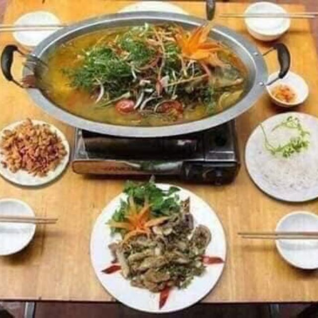 Khay Cá Chép om dưa 2 lớp