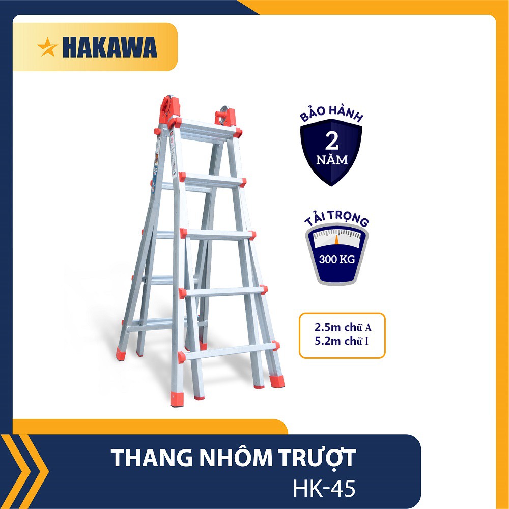Thang nhôm trượt HAKAWA HK-45