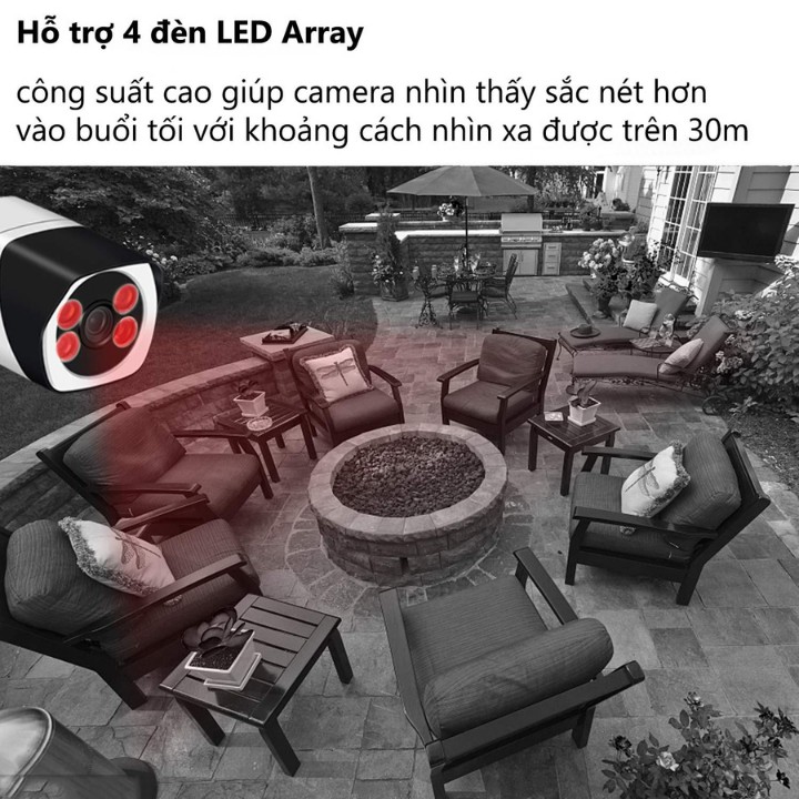 Camera Wifi Ngoài Trời Yoosee S10 ,3.0 MPX , xem đêm có màu , đàm thoại 2 chiều , cảnh báo chuyển động. | BigBuy360 - bigbuy360.vn