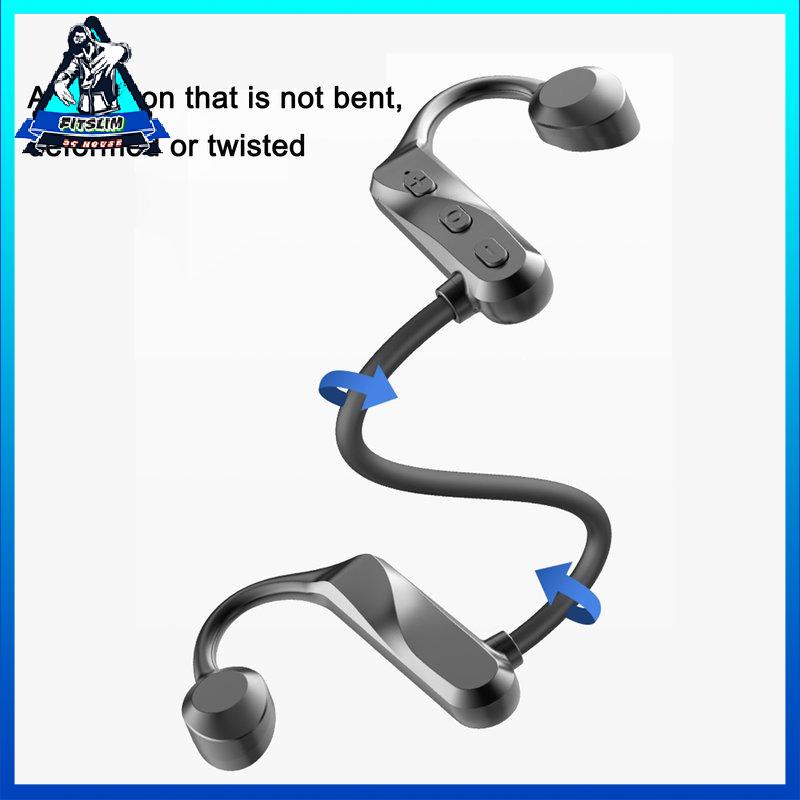 [Fitslim] Bone Conduction Wireless Headset Wireless Waterproof Ear-mounted Headphones