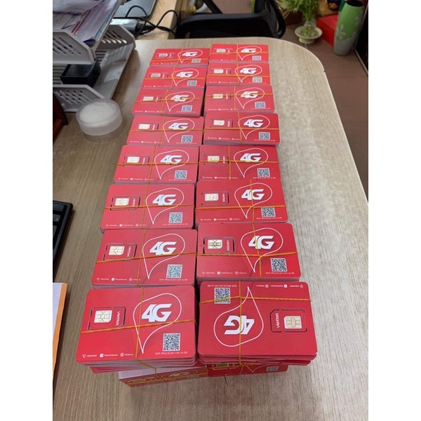 Sim đầu 09 nguyên kít Viettel 4g tự đăng kí thông tin