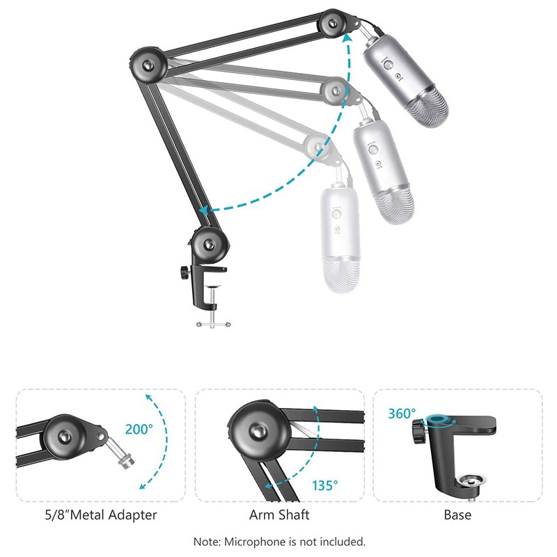 Giá Đỡ Micro Thu Âm Tiện Lợi