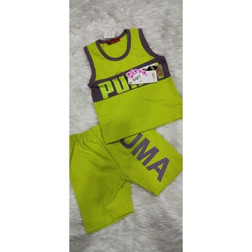 Bộ sát nách quần đùi size nhí cho bé