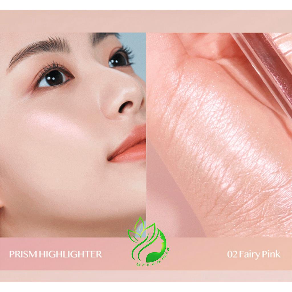 Phấn Nhũ Highlight Bắt Sáng Clio Prism Air Highlighter 7g Màu 02 Fairy Pink Siêu Mịn Lên Tone Cực Đẹp