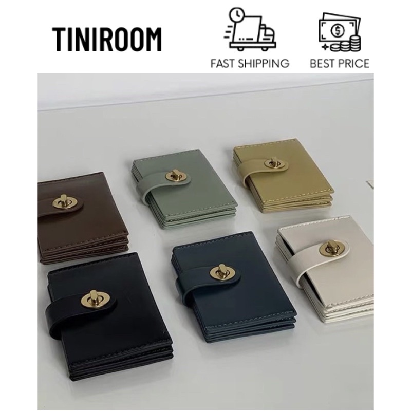 VINTAGE STYLE VÍ MINI NHIỀU NGĂN ĐỰNG THẺ