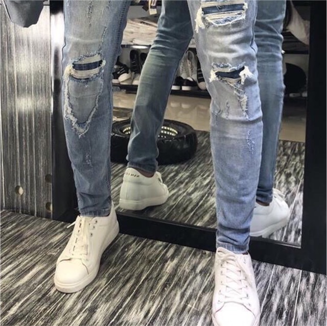 QUẦN JEAN DÀI NAM WAS RÁCH CÁ TÍNH | BigBuy360 - bigbuy360.vn