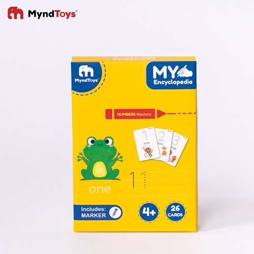 Thẻ Học Chữ Cái Và Số Đếm Tiếng Anh MyndToys Đồ Chơi Giáo Dục My Encyclopedia Cho Bé Trên 4 Tuổi