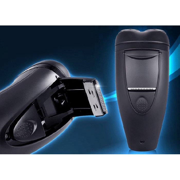 Máy Cạo Râu Poree PS192 - 3 Lưỡi Kép, Sạc Điện, Màu Đen, 96x57x34mm, 110g