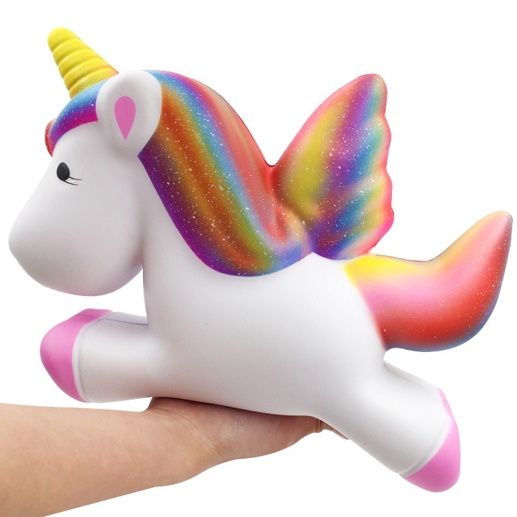 [30CM-ĐẠI KHỔNG LỒ] Squishy NGỰA BAY PONY siêu mềm dẻo Đẹp Đại Khổng Lồ Chính Hãng