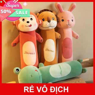 Gối Ôm Gấu Bông Hình Thú Nghộ Nghĩnh Đáng Yêu- chipxinh