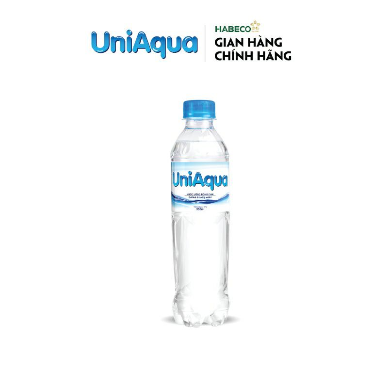 Thùng 24 chai nước tinh khiết  uni aqua 350ml