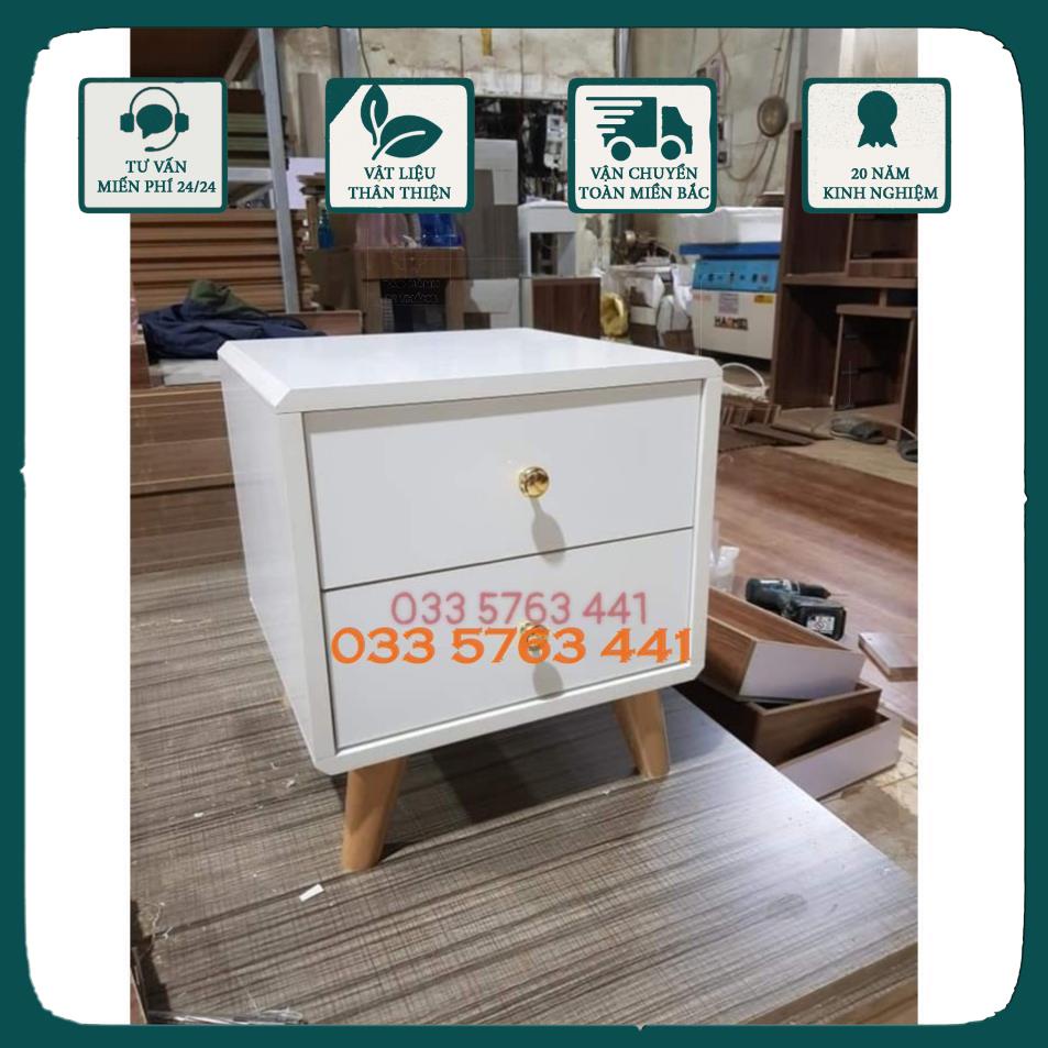Bàn trang điểm gỗ MDF phủ melamine bóng chống xước loại 1 - bàn trang điểm đẹp có kích thước 80x40x130cm tặng kèm ghế