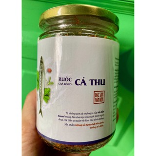 Ruốc (Chà bông) cá thu sạch tươi ngon, không chất bảo quản Bavabi 150g – Đặc sản Quảng Ninh