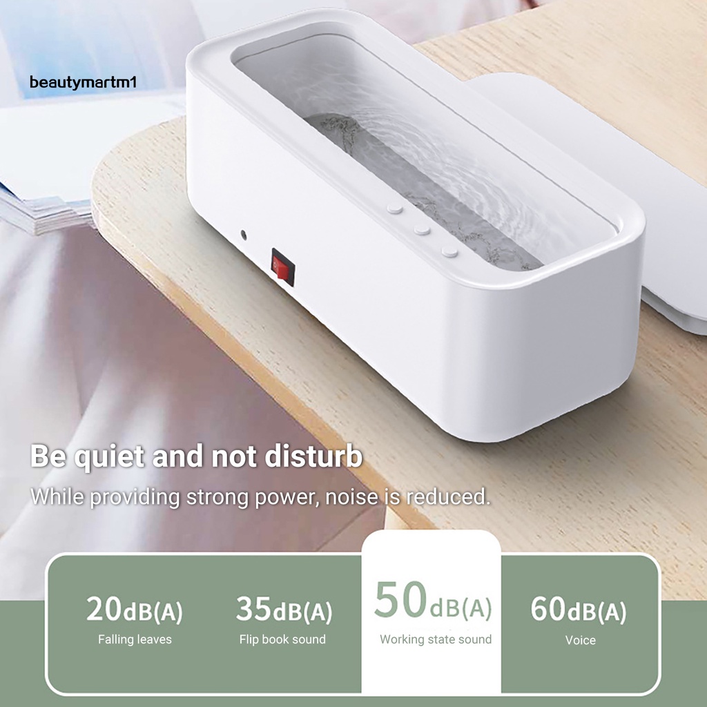 Máy làm sạch mắt kính bằng sóng siêu âm chống sốc nhỏ gọn