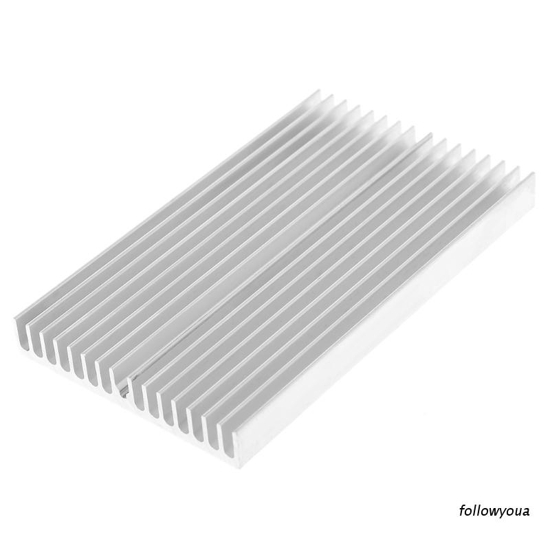 1 Bộ Tản Nhiệt Nhôm 100*60*10mm Cho Chip Đèn LED
